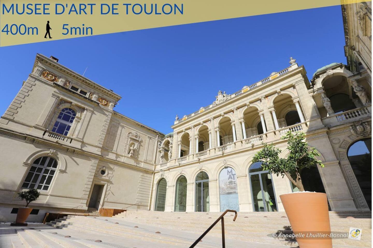 #3 Toulon Centre, Balcon, Lumineux, Stationnement Facile, Tout Confort Eksteriør bilde