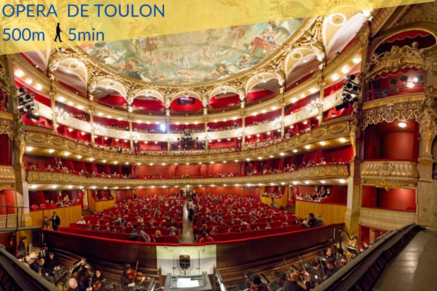 #3 Toulon Centre, Balcon, Lumineux, Stationnement Facile, Tout Confort Eksteriør bilde